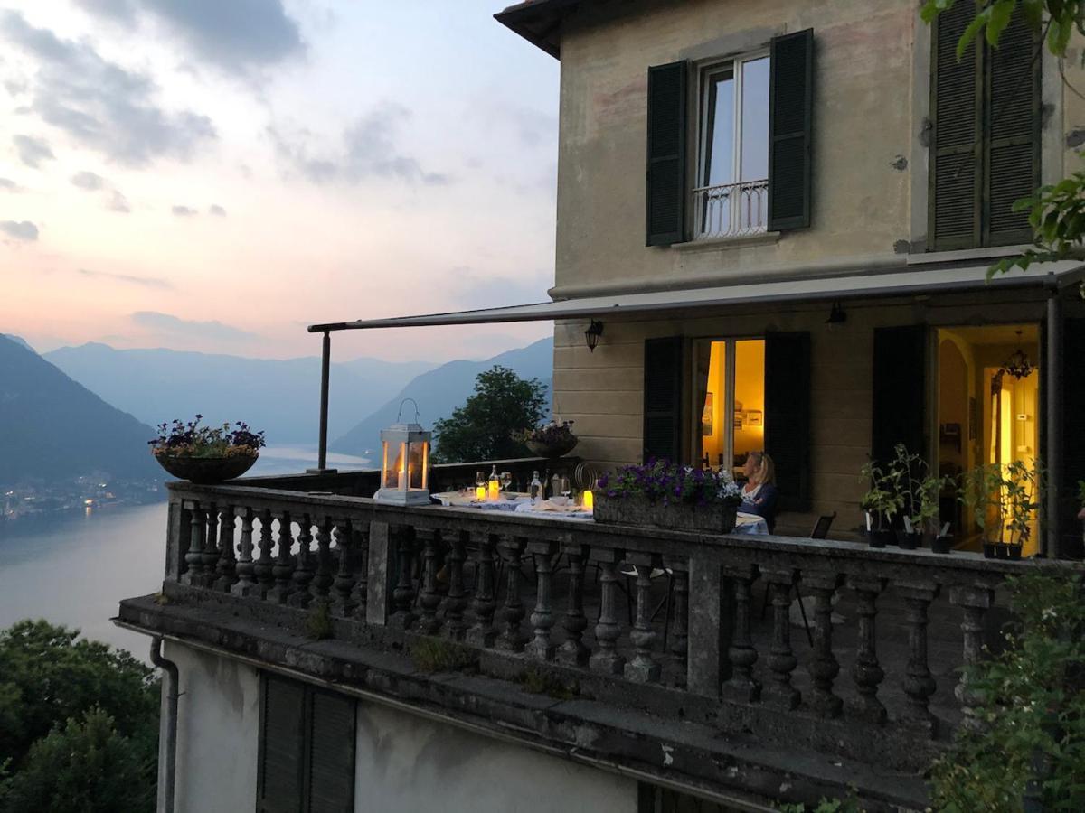 B&B Villa Le Ortensie Faggeto Lario Eksteriør billede